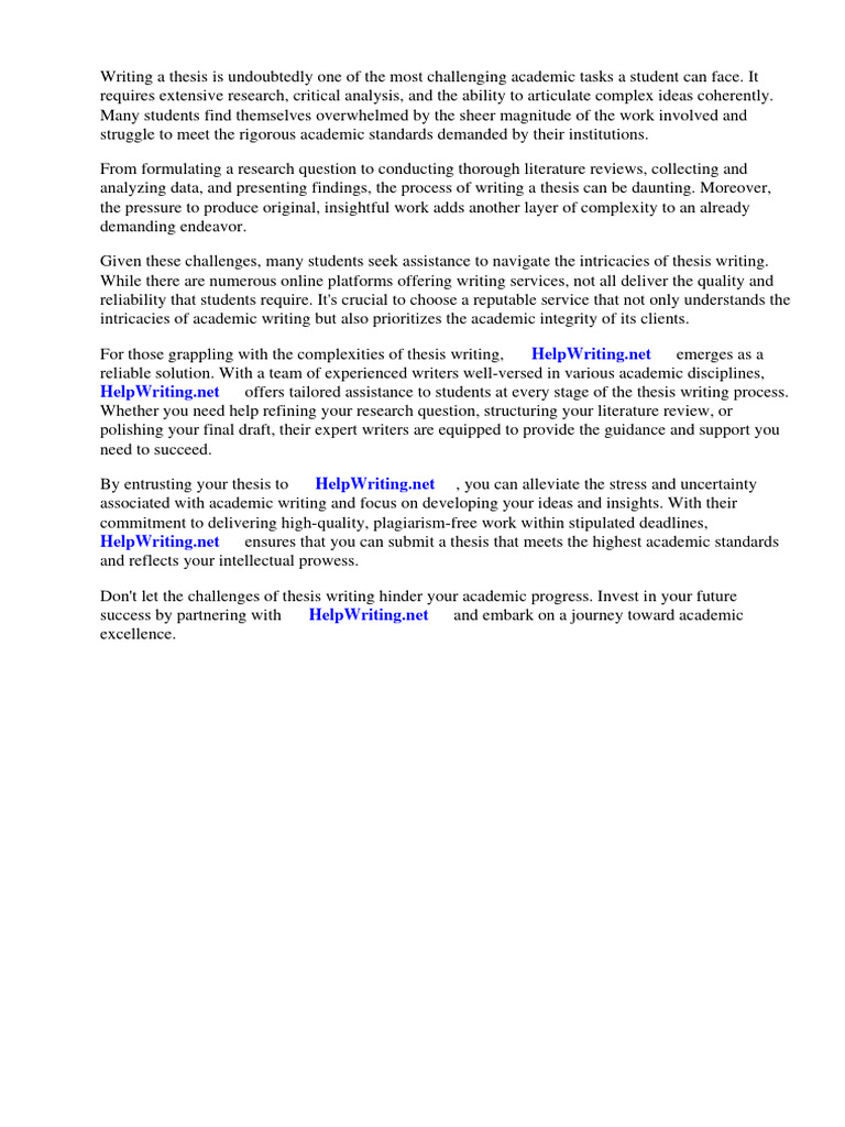 Thesis Investment Pdf Investing Corporate Finance