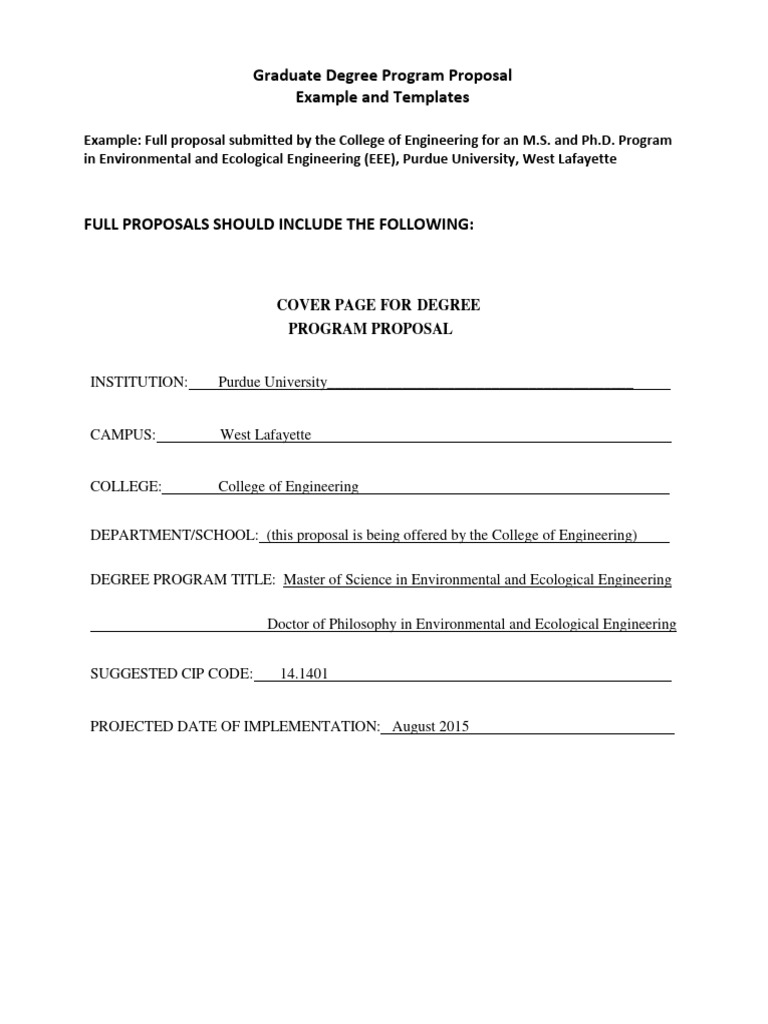 Example-Full-Proposal-M S - PH D Ineee | PDF | Engineering | Academic ...