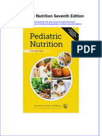 Ebook Pediatric Nutrition Seventh Edition All Chapter PDF Docx Kindle