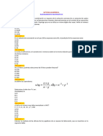 Aptitud Académica