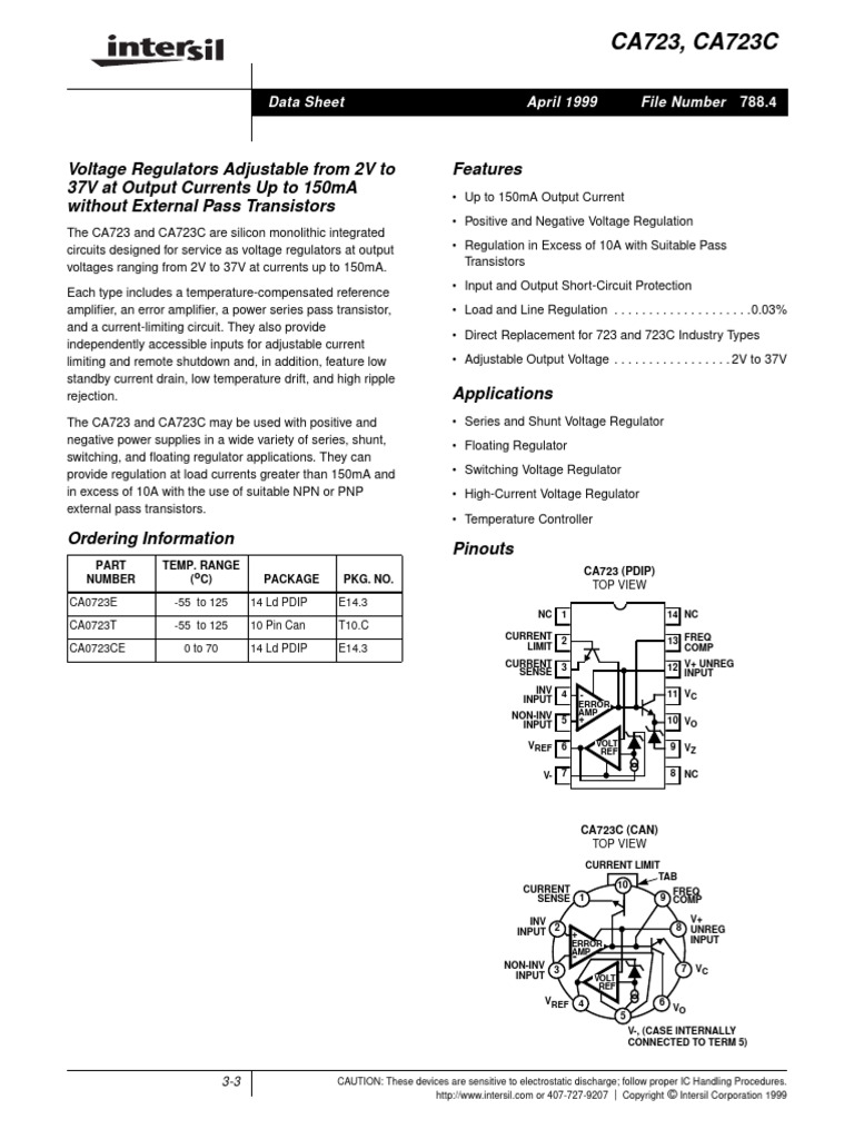 CA723 | PDF