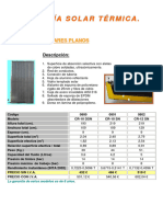 Equipos de Energía Solar Térmica