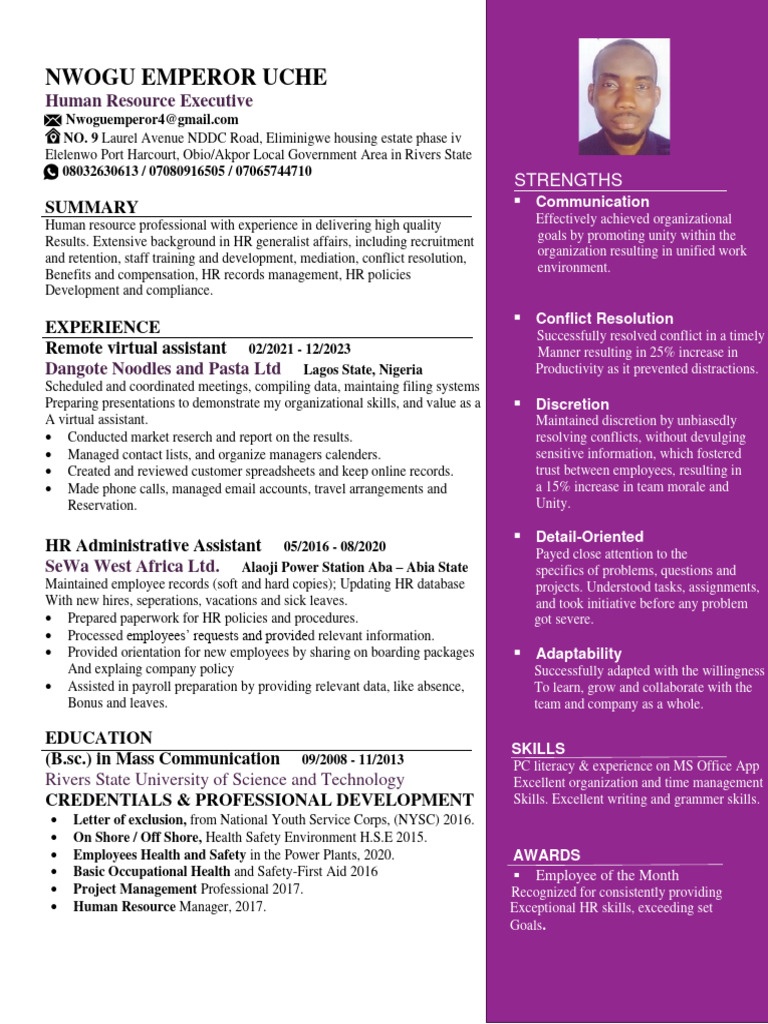 Human Resource Executive | PDF | Human Resource Management | Business