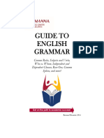Guide To English Grammar