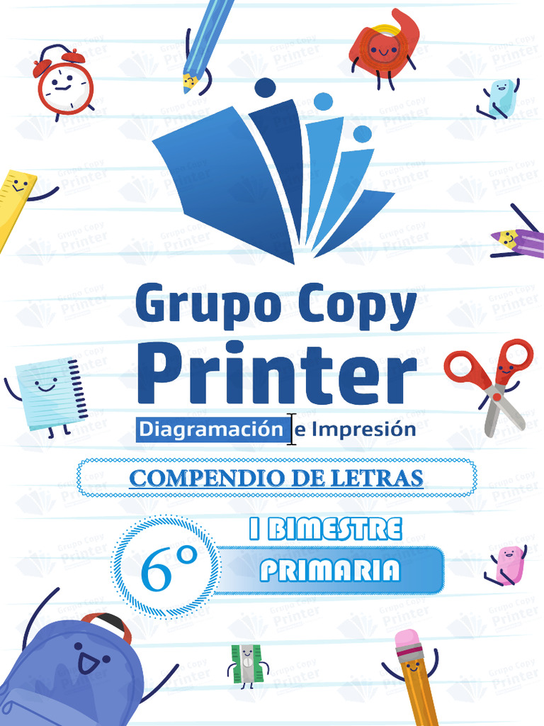 6° Grado Letras I Bimestre Muestra | PDF | Palabra | Verbo