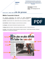 Devoir2 Francais Presse Composant Article