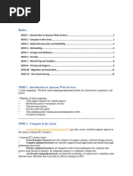 Índice: MOD 1 - Introduction To Amazon Web Services