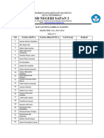 Bukti Pengambilan Raport