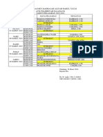 Jadwal Asasmen