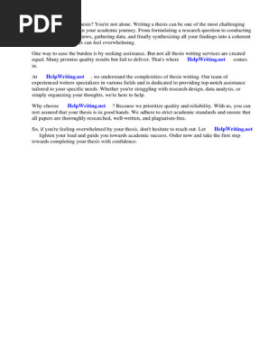 Nsf Thesis Improvement Grant