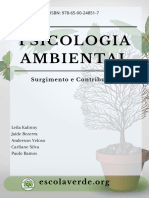 Ebook Psicologia Ambiental