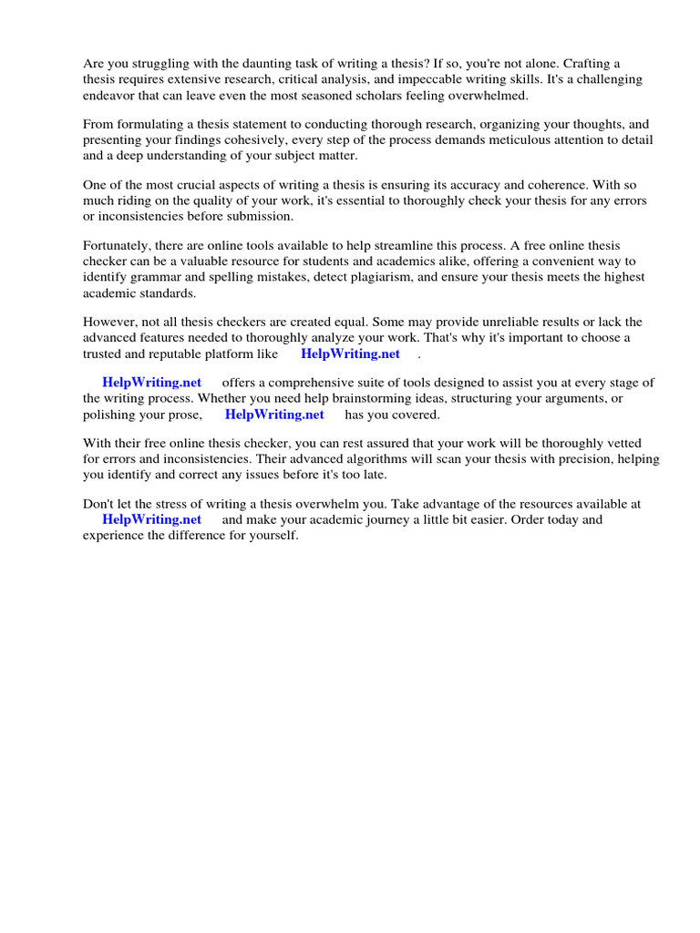 Thesis Writing Made Easy | PDF | Thesis | Proofreading