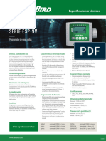 Rainbird ESP-9V Specs