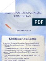 PART 3 KES LANSIA DALAM KOMUNITAS - PPT