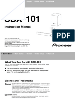 Pioneer SBX101 Manual 2017.08.08