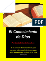 El Conocimiento de Dios