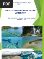DENR AO 2021-19: Water Quality Guidelines | PDF