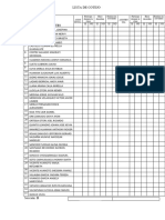 Lista de Cotejo 3°