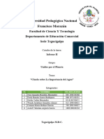 Informe # 2 - Charla Sobre La Importancia Del Agua 2023