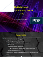 Meet-05 - Analisis AHP