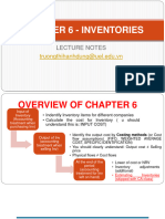 Chapter 6 - Inventories Lecture Notes