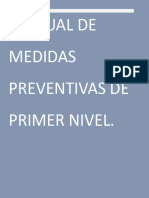 Manual de Medidas Preventivas de Primer Nivel 2