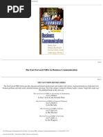 Download Fast Forward MBA - Business Communications by api-27288526 SN7109514 doc pdf