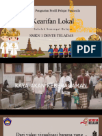 Presentasi P5 Kearifan Lokal