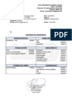 Receta de Indicaciones Preoperatorias LUCY ARCINIEGAS