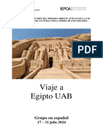Viaje A Egipto UAB JUL24