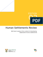 Human Settlements Review Edition 2 2013