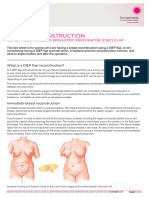 Breast Reconstruction Using DIEP Flap 160119