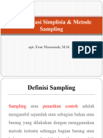 Standarisasi Simplisia & Metode Sampling: Apt. Eem Masaenah, M.Si