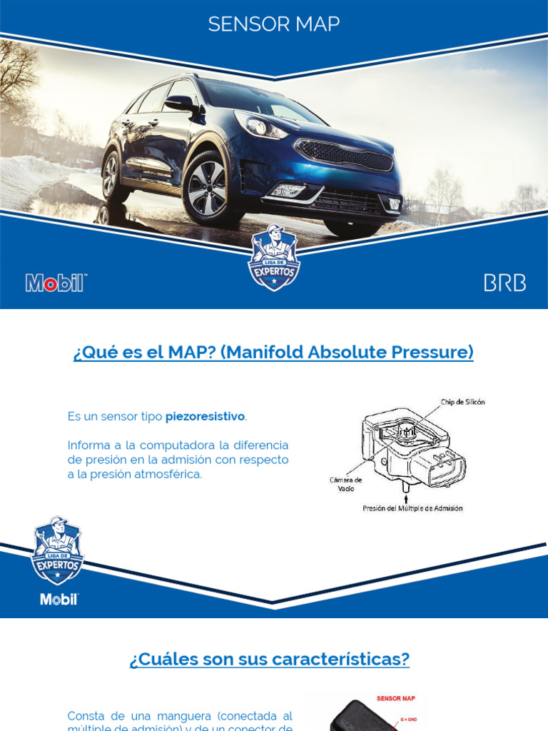Función y Fallos del Sensor MAP | PDF | Tecnología