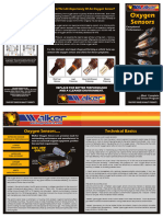 O2 Sensor Life Expectantcy Flier Wf37-121a