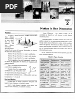 Chapter-2 Motion in One Dimension