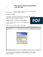 Configurando Manualmente Roteador Multi Laser ML