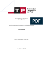 Autoinforme Psicologia Analítica