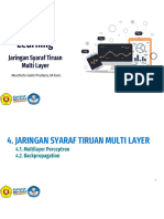 Pertemuan 4. JST Multi Layer