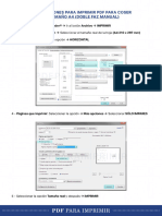 Instrucciones para Imprimir - HOJA A4 - Doble Faz Manual