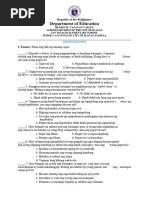 Grade 5 Summative Test Q1 Week 4 | PDF