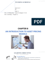 Chapter 8 - An Introduction To Asset Pricing Models