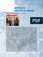 Los Derechos y La Distribucion de La Riqueza