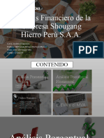Análisis Financiero de La Empresa Shougang Hierro Perú S.A.A.