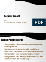 Berpikir Kreatif