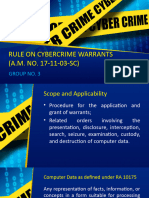 Cyber Warrants Part