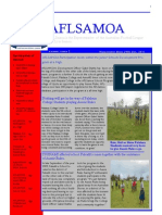 AFLSAMOA Newsletter OCTOBER Edition