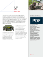 Cs Tcom An PRC 117g Multiband Networking Manpack Radio Datasheet