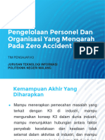 7 - Pengelolaan Personel Dan Organisasi Yang Mengarah Pada Zero Accident