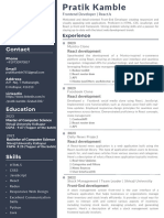 Pratik Kamble Resume